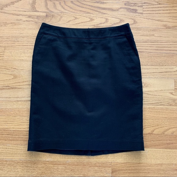Merona Dresses & Skirts - Merona Black Cotton Lined Pencil Skirt